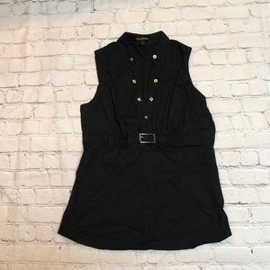 Express sleeveless dress shirt